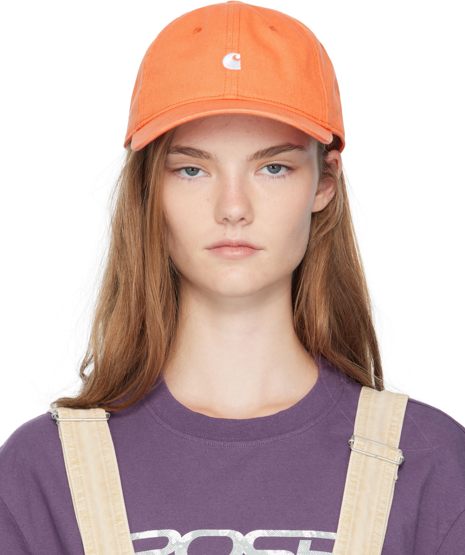 Kasket Carhartt WIP Madison Logo Cap Orange | I023750 32UXX, 0
