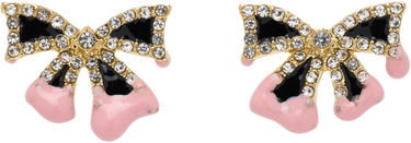 Øreringe Ottolinger Ottolinger Bow Crystal Drop Earrings Lyserød | 2225150304, 0