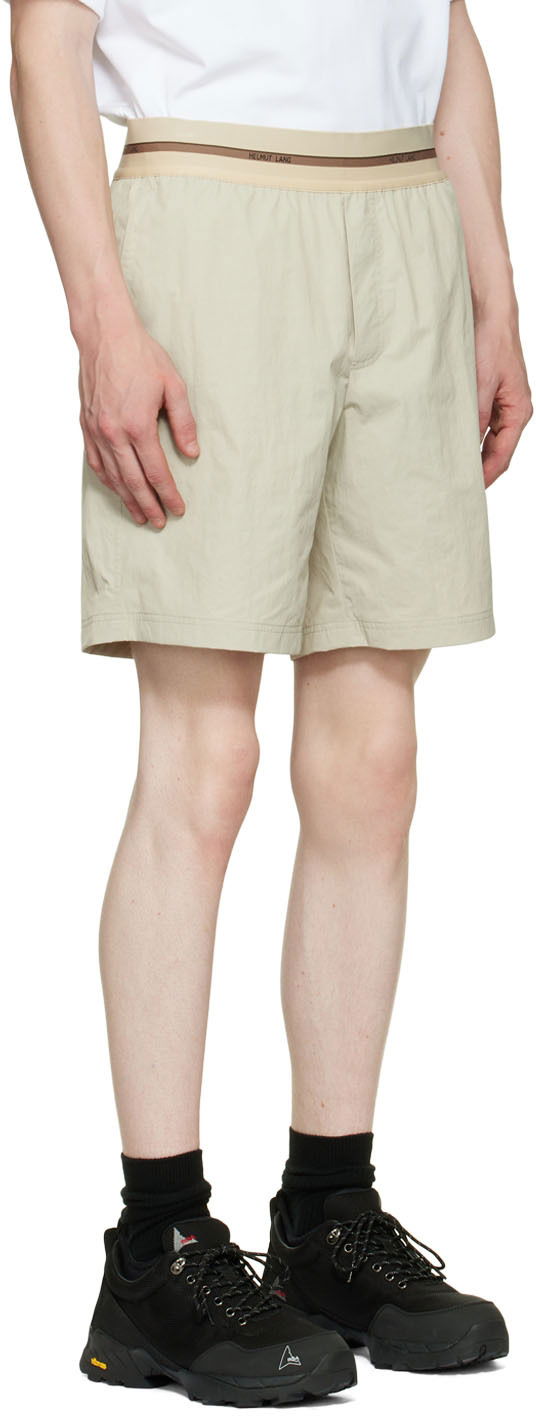 Shorts Helmut Lang Designer Nylon Shorts Beige | M05HM205, 1