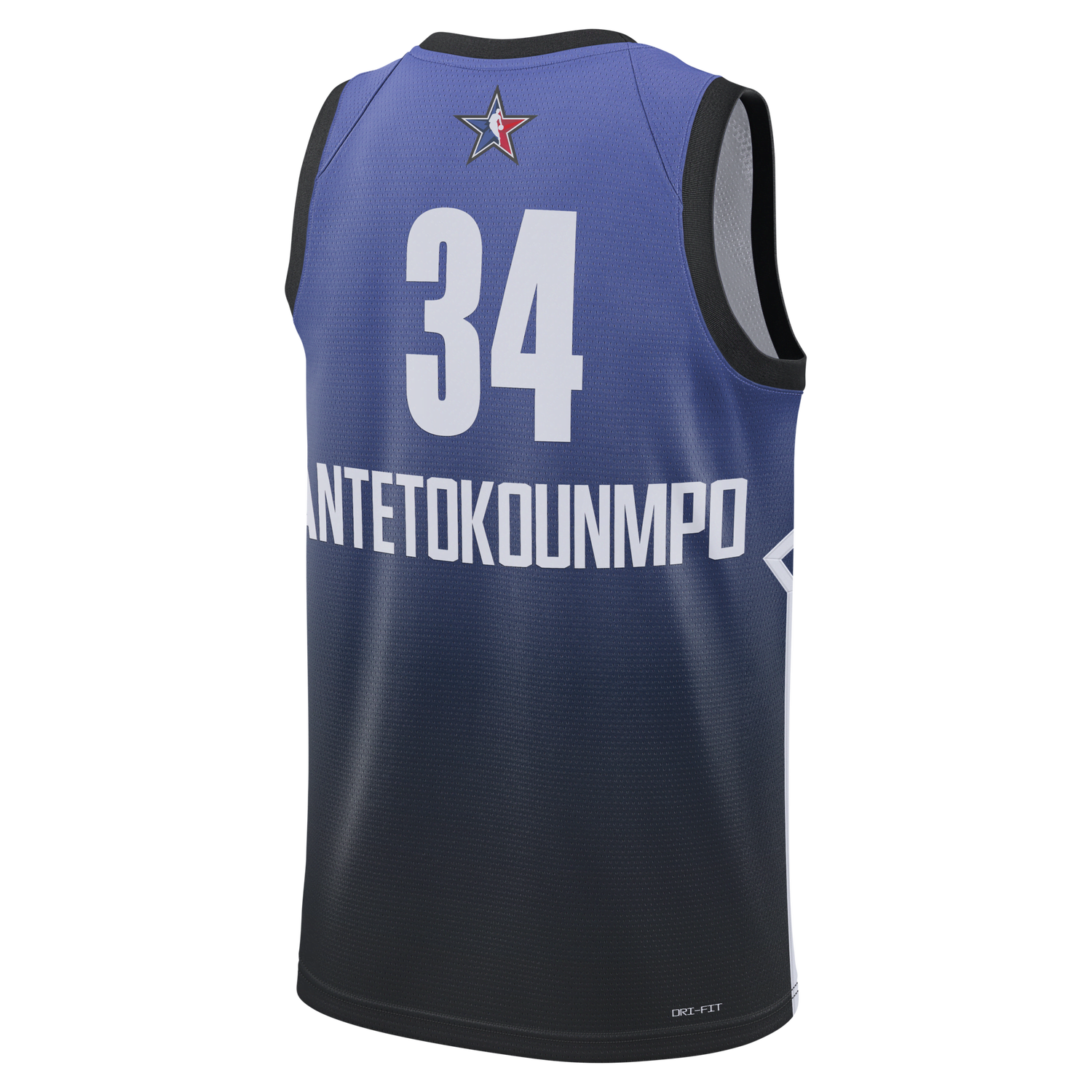 Jersey Nike Dri-FIT NBA Swingman Janis Adetokunbo 2023 All-Star Edition Jersey Mørkeblå | DX6326-500, 1