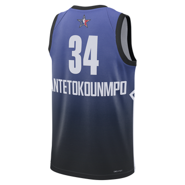 Jersey Nike Dri-FIT NBA Swingman Janis Adetokunbo 2023 All-Star Edition Jersey Mørkeblå | DX6326-500, 1