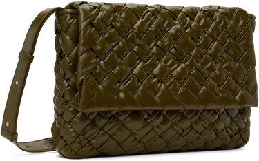 Skuldertaske Bottega Veneta Bottega Veneta Rumple Messenger Bag Grøn | 776519 V40T1 3348, 1