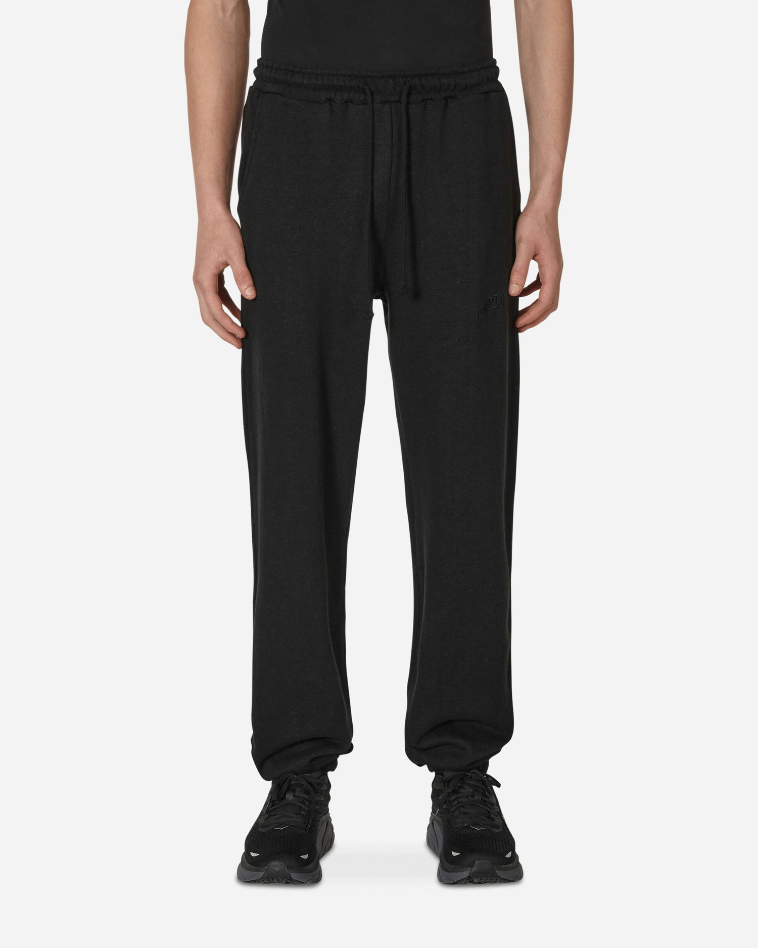 Joggingbukser Mister Green World Peace Hemp Sweatpants Sort | MGHEMPSWPANT 001, 0