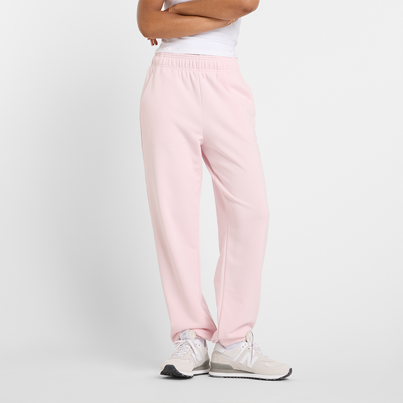 Joggingbukser New Balance New Balance Sweatpants Lyserød | NBWP41500RSG