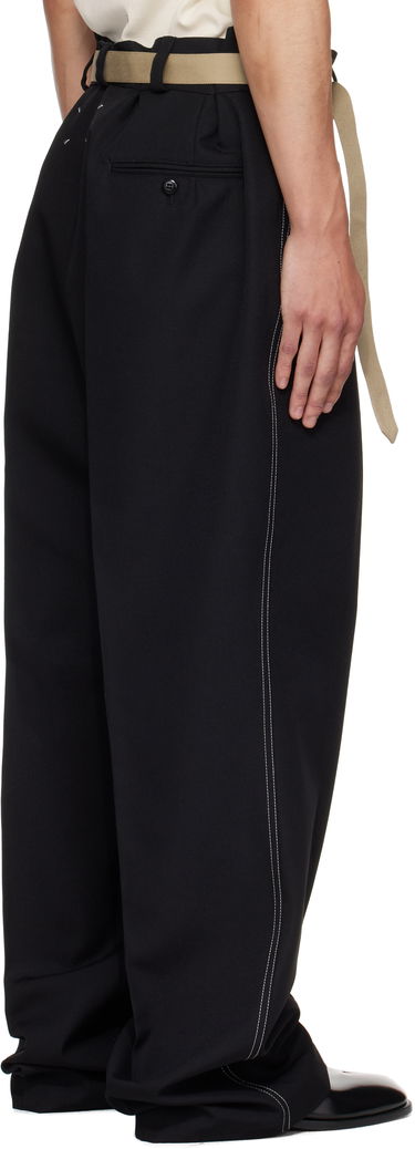 Bukser Maison Margiela Maison Margiela Wool Trousers Sort | S50KA0688 M35518, 2