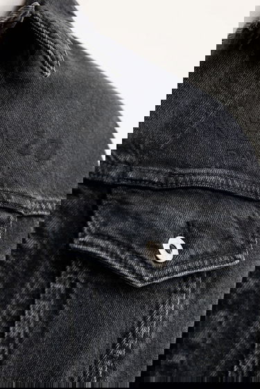 Jakke KENZO Kenzo Denim Jacket Sort | FF65DV3026C4, 4