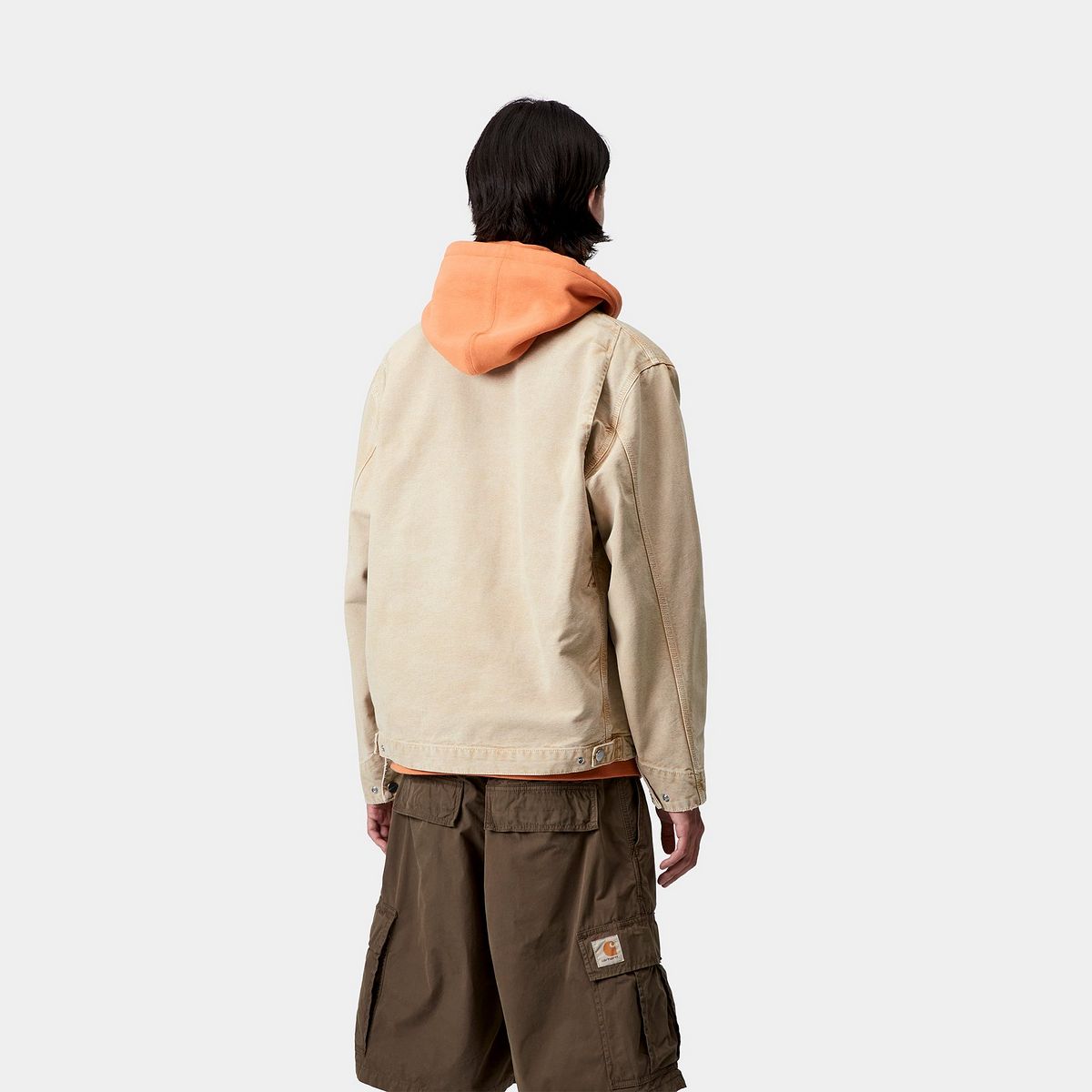 Jakke Carhartt WIP Carhartt WIP OG Detroit Jacket Beige | I035555_14, 1