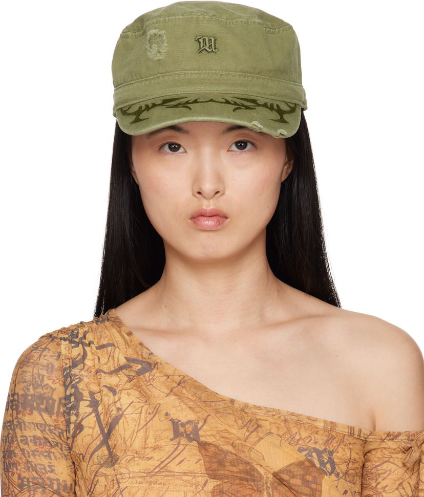 Kasket MISBHV MISBHV Military Cap Grøn | 250A501