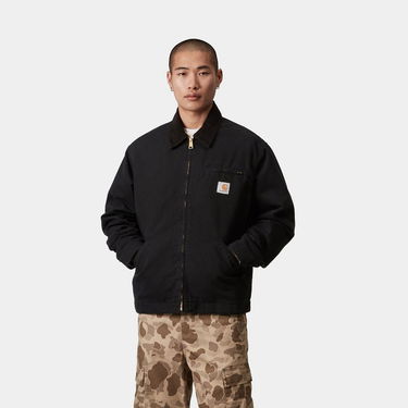 Jakke Carhartt WIP Detroit Jacket OG Sort | I035280_6, 3