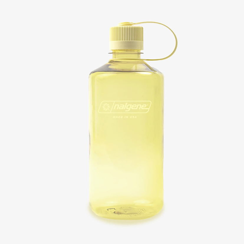 Drikkeflaske Nalgene Water Bottle 1000ml Narrow Mouth Sustain Universal Gul | 2021-2732