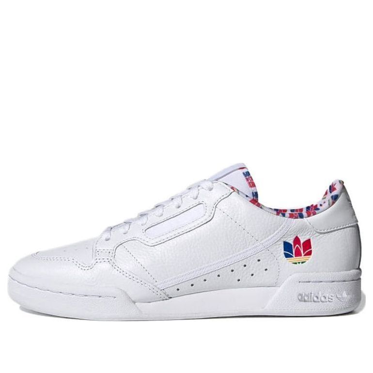 Sneakers og sko adidas Originals Continental 80 'Colorful Trefoil' Hvid | FY2837, 0