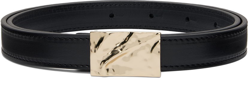 Bælter Loulou de Saison Loulou de Saison Minar Leather Belt Sort | MINAR
