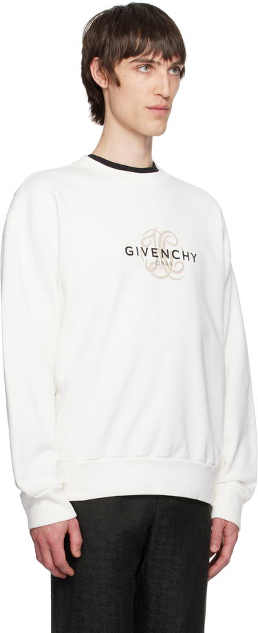 Sweater Givenchy Givenchy Reverse Sweatshirt Hvid | BMJ0LC3YQJ130, 4