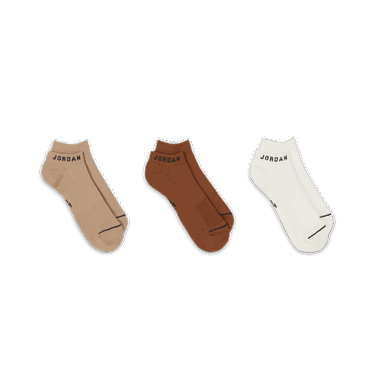 Sokker Jordan Everyday No-Show Socks (3 Pairs) Beige | DX9656-910, 1