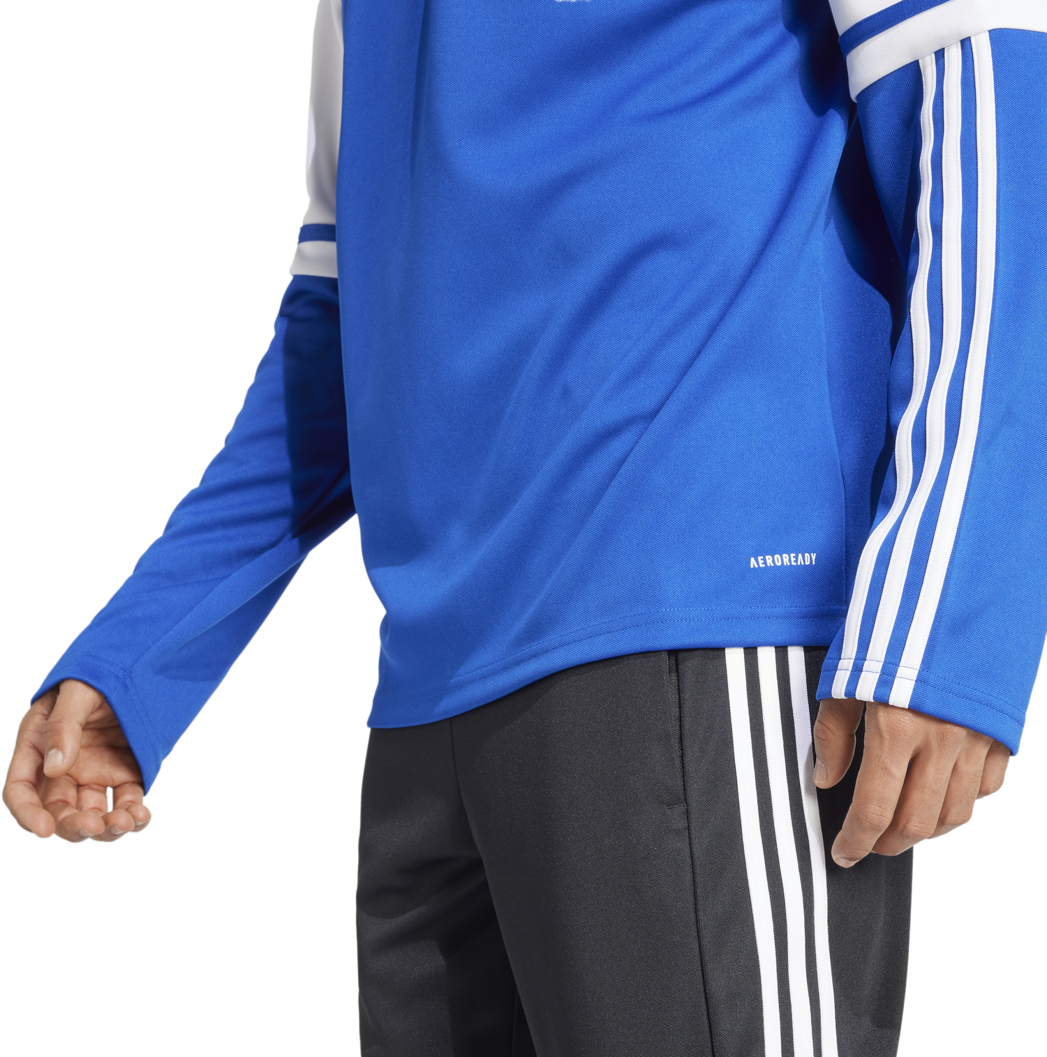 Sweatshirt adidas Originals Adidas SQ25 TR Long Sleeve Top Blå | jd2985, 1