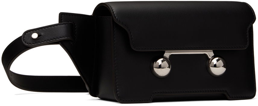 Taljetaske Marni Marni Leather Trunkaroo Crossbody Bag Sort | MUMQ0022U0 P6948, 1
