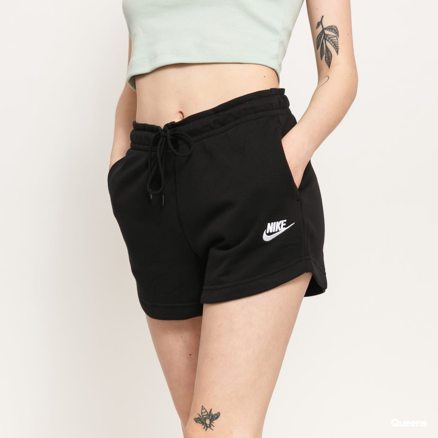 Shorts Nike French Terry Shorts Sort | CJ2158-010, 0