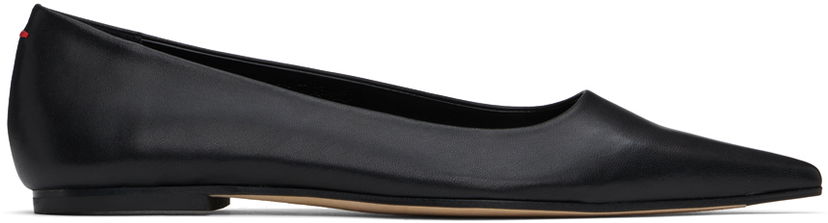 Skopleje Aeyde Aeyde Cassy Ballerina Flats Sort | A11-FL-SNDP8 FL130-FW24-800-007
