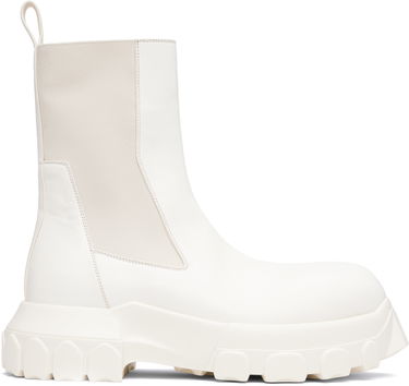 Sneakers og sko Rick Owens Rick Owens Concordians Beatle Bozo Tractor Chelsea Boots Hvid | RU02E1881 LBH, 0