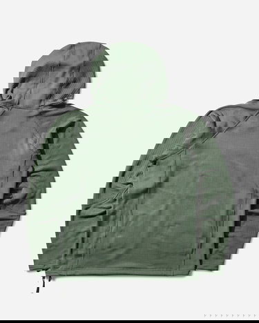 Sweatshirt Rayon Vert Oasis Fleece Hoodie Grøn | S5RVSH01 GREEN, 2