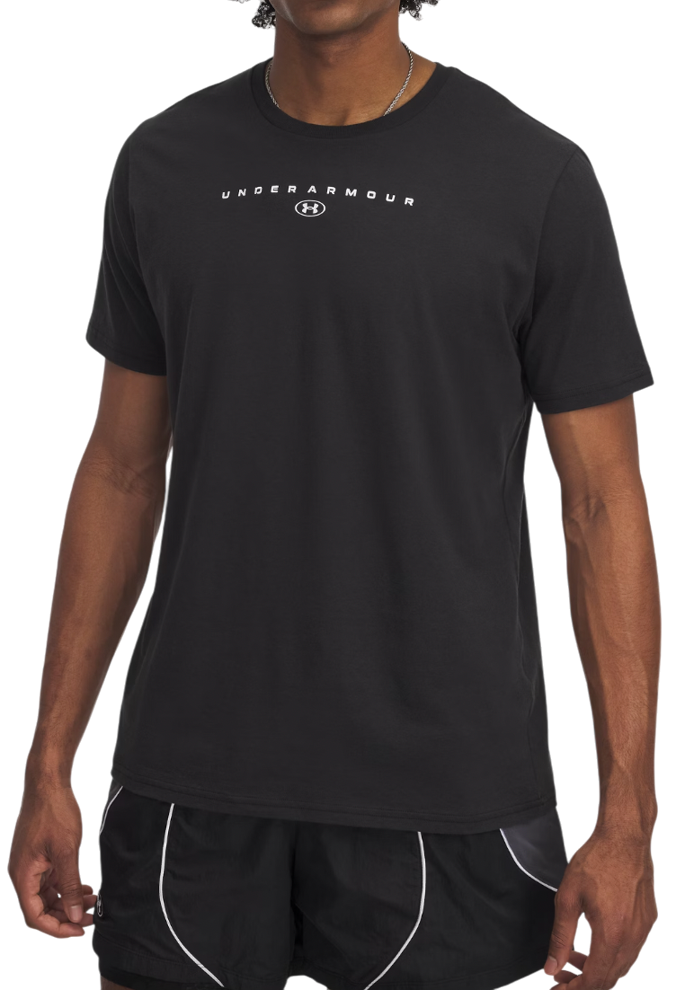 T-shirt Under Armour Stacked Logo Short Sleeve T-Shirt Sort | 6000211-001