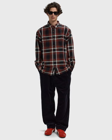 Bukser Carhartt WIP Evan Corduroy Pleated Pants Mørkeblå | I033757-1C.02, 2