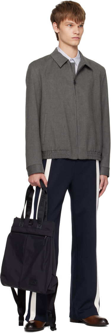Rygsæk BOSS Hugo 3D Logo Patch Tote Backpack Sort | 50551789, 3