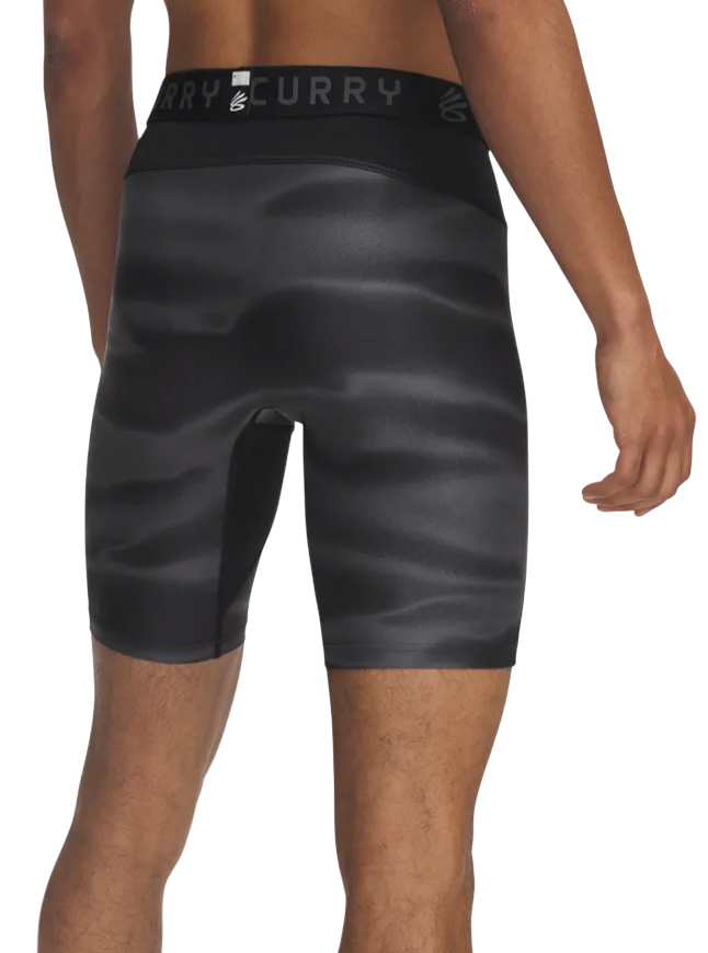 Shorts Under Armour UA Curry HG Printed Compression Shorts Sort | 1379829-003, 1