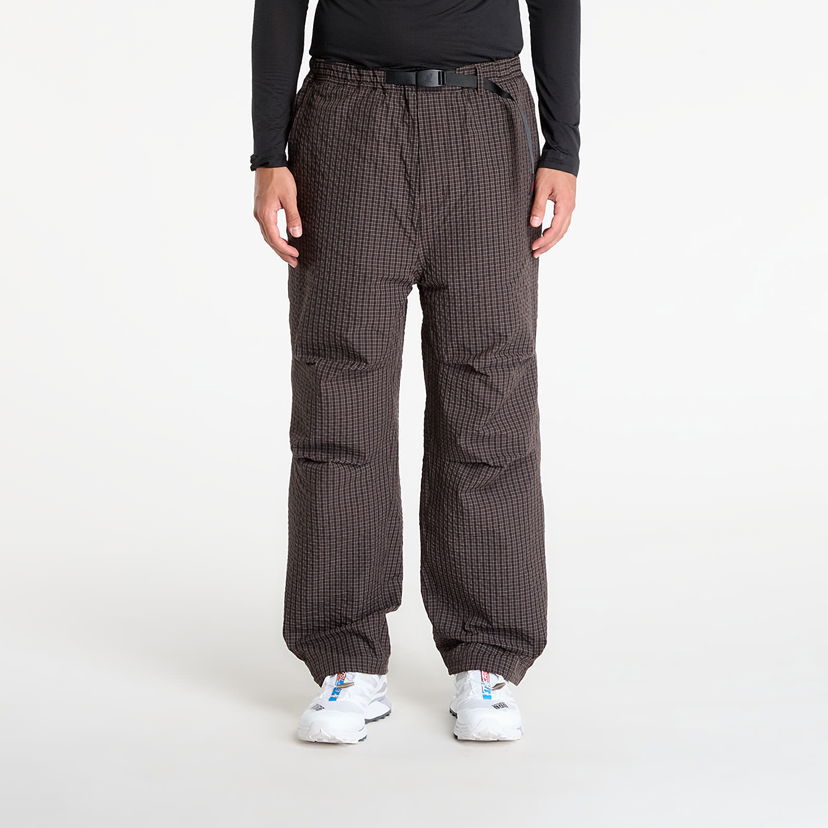 Bukser GRAMICCI Gramicci Northside Plaid Pants Brun | G5FM-P010 DEEP BROWN