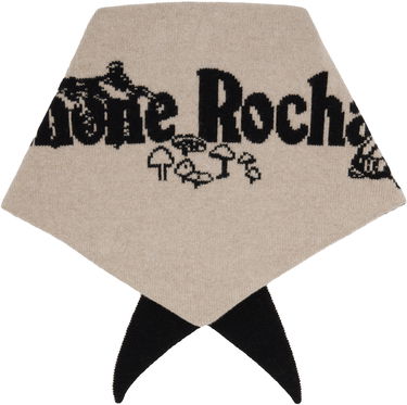 Tørklæde Simone Rocha Simone Rocha Graphic Logo Knit Neckerchief Flerfarvet | KIMK3MD 0669, 2