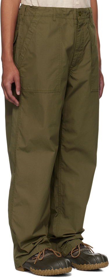 Bukser Engineered Garments Engineered Garments Fatigue Trousers Beige | 25S1F004, 4