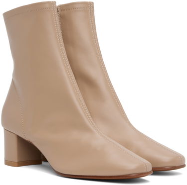 Tøj BY FAR BY FAR Sofia Boots Beige | 23PFSOFTPNAP, 3