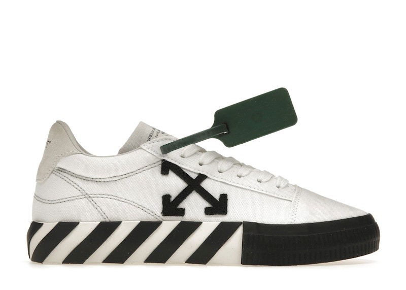 Sneakers og sko Off-White Vulc Low Canvas White Black SS22 W Hvid | OWIA178C99FAB0010110, 0