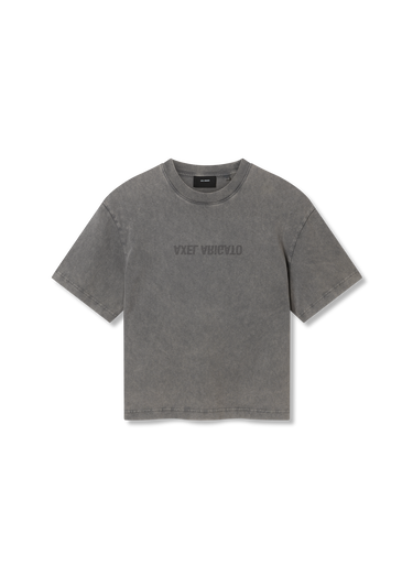 Crop top AXEL ARIGATO Cropped T-Shirt Grå | A2987003, 1