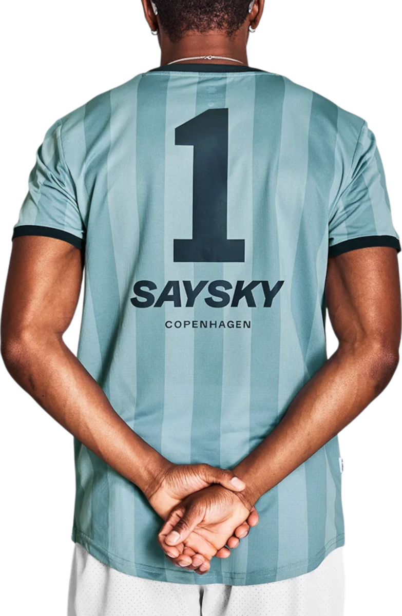 Jersey Saysky Saysky Stripe Combat T-Shirt Grøn | nmrss31c-007, 1