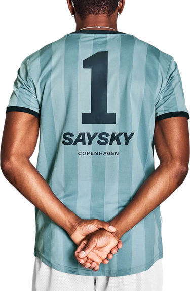 Jersey Saysky Saysky Stripe Combat T-Shirt Grøn | nmrss31c-007, 1