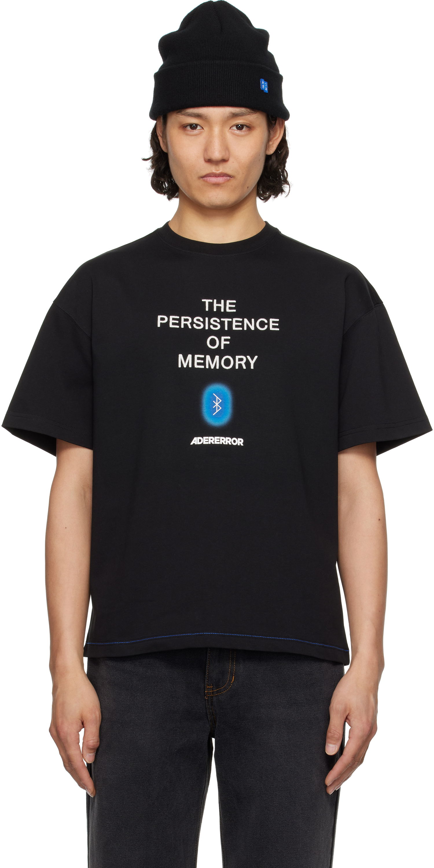 T-shirt ADER ERROR ADER error Persistence of Memory T-Shirt Sort | BO01SSTS0116BK, 0