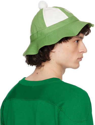 Hat Bode Bode Paneled Grandfather Bucket Hat Grøn | MRS25AC034, 2