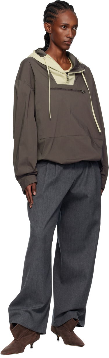 Vindjakke JW Anderson JW Anderson Contrast Hood Anorak Brun | JK0415-PG1838, 3