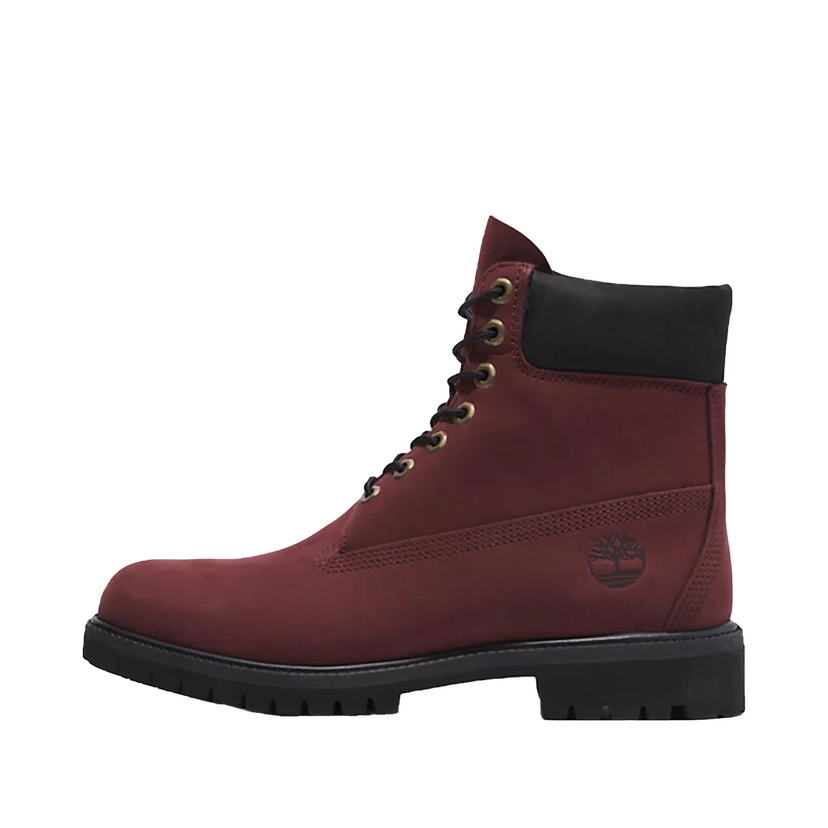 Sneakers og sko Timberland Premium 6 Inch Lace Up Waterproof Dark Port Bourgogne | TB0A5VB5-C60