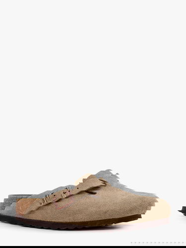 Sneakers og sko Birkenstock Birkenstock Boston Suede Clogs Beige | 060463TAUPE, 1