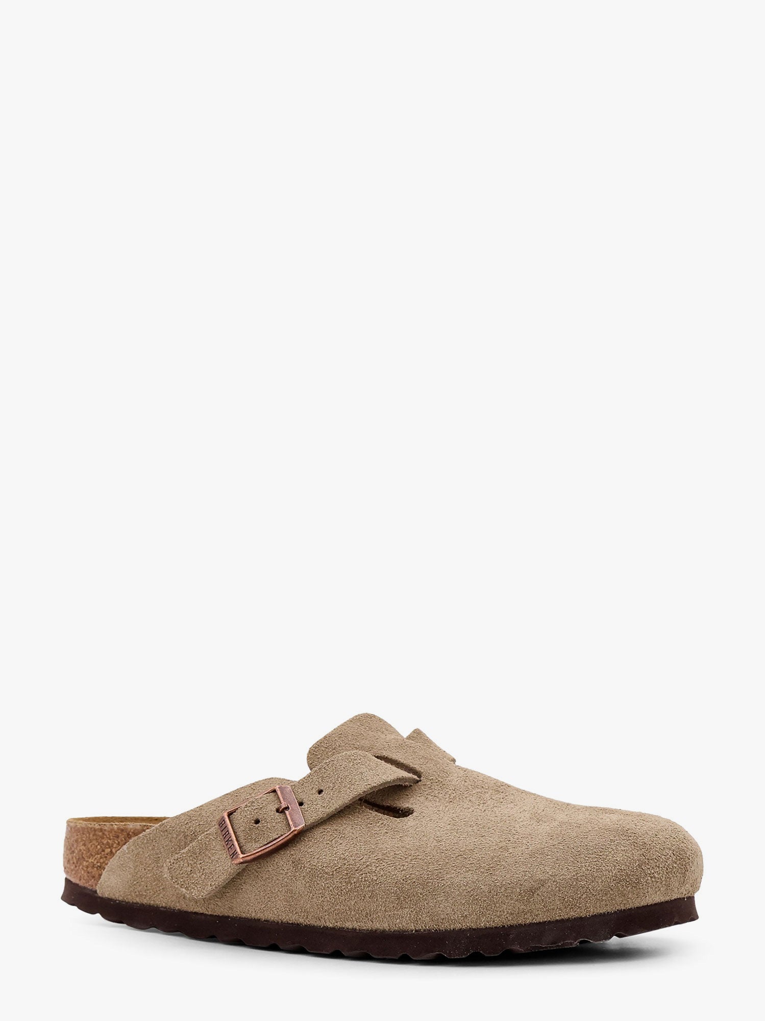 Sneakers og sko Birkenstock Birkenstock Boston Suede Clogs Beige | 060463TAUPE, 1