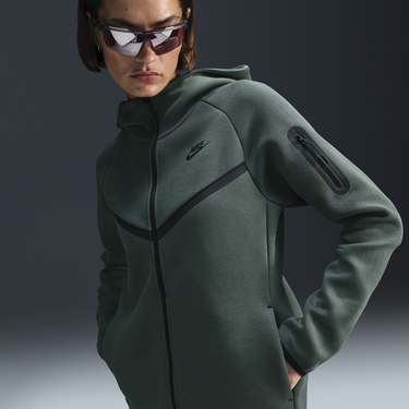 Sweatshirt Nike Sportswear Tech Fleece Windrunner Full-Zip Hoodie Grøn | HV6747-338, 0