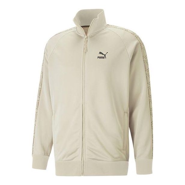 Bomberjakke Puma T7 Track Jacket Beige | 620542-88, 0