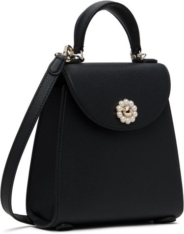 Håndtaske Simone Rocha Simone Rocha Mini Valentine Pearl-Embellished Crossbody Bag Lyserød | BAG172 0787, 4