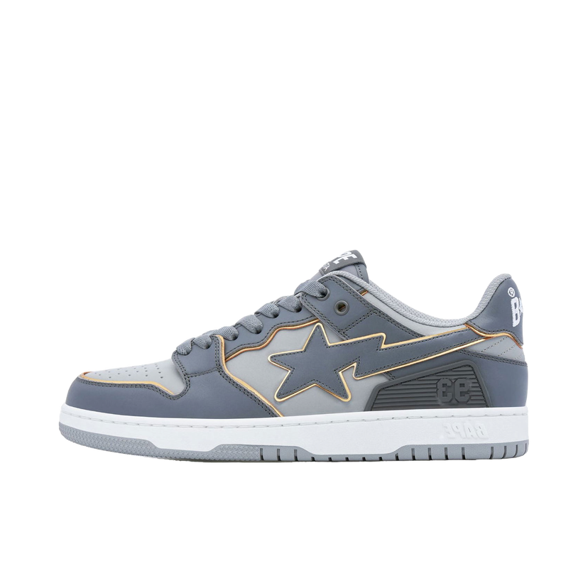 Sneakers og sko BAPE A Bathing Ape SK8 Sta Grå | 1J30-291-025/1J30-191-025