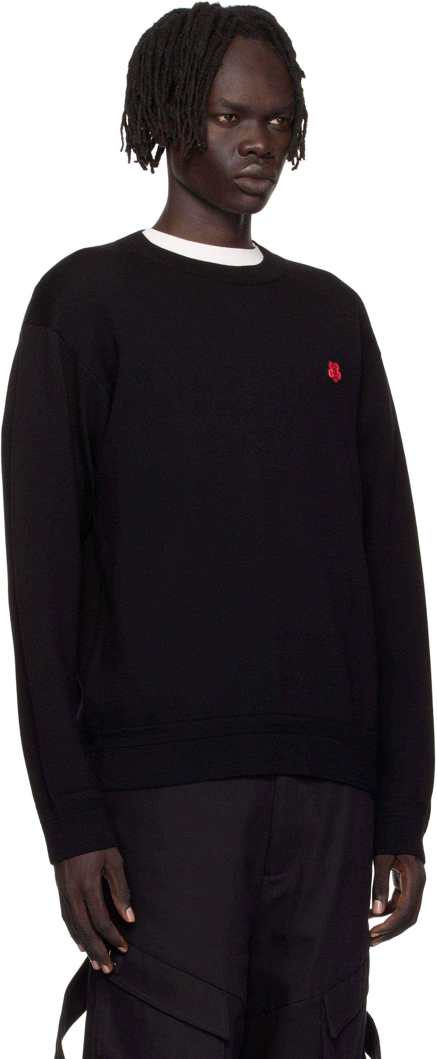 Sweater KENZO Kenzo Paris 'Boke Flower' Crewneck Sweater Sort | FF65PU7593LB, 1