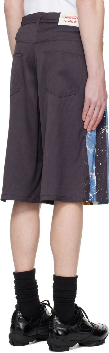 Shorts Charles Jeffrey Loverboy Charles Jeffrey LOVERBOY Silky Print Shorts Blå | 54040301, 2