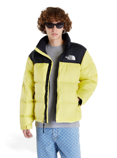Puffer jakke The North Face 1996 Retro Nuptse Jacket Gul | NF0A3C8D71U1