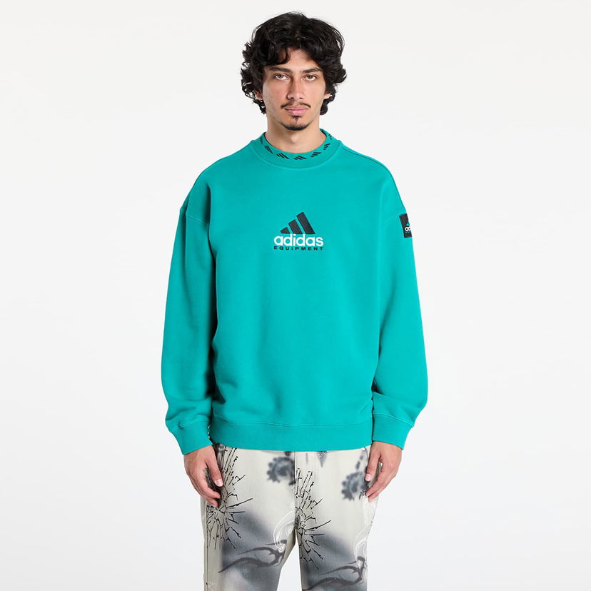 Sweatshirt adidas Originals Equipment Wash Crewneck Sweatshirt Turkis | JX1570